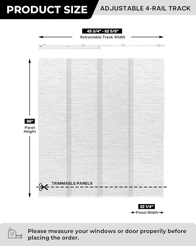 Lazblinds Adjustable Vertical Blinds - Image 2