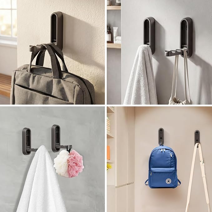 Dntorx Folding Coat Hooks - Image 7