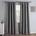IGEMAEVE Blackout Curtains 90 Inch Length 2 Panels Set, Rod Pocket Energy by IGEMAEVE