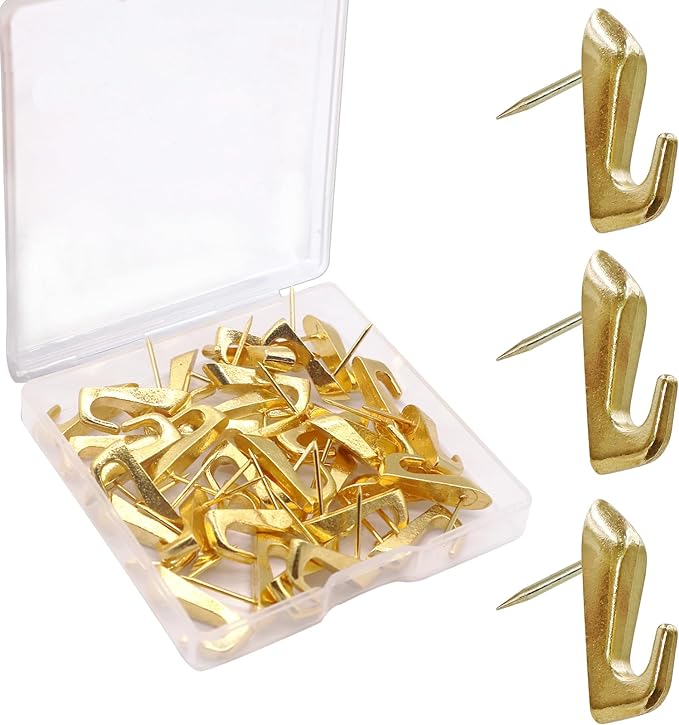 Push Pin Picture Hooks, Push Pin Hangers, Decorative Push Pins by Atsky