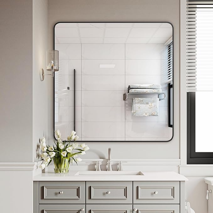 Delma Bathroom Vanity Mirror, High-Definition Bathroom Mirror, Versatile - Image 2