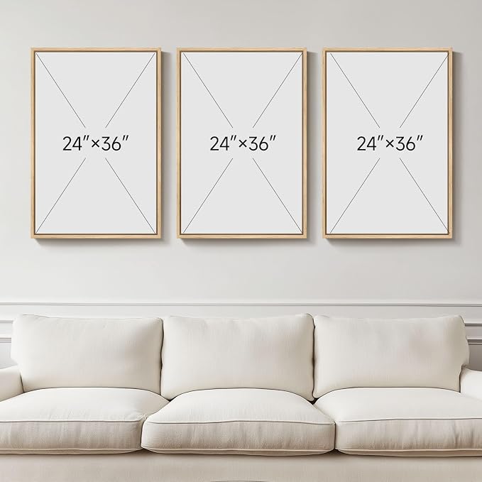 Large Framed Matisse Wall Art for Living room, 3 Piece Colorful Abstract Canvas - Image 5