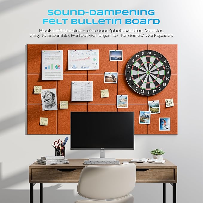 12 Pack Self-Adhesive Acoustic Panels, Soundproof Wall Panels - Image 4