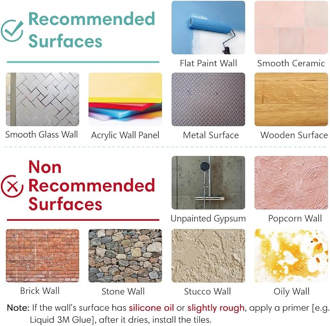 COMSTICKC 3D Faux Stone Wall Sticker Peel and Stick Wall Covering, DIY - Image 9