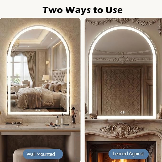 DUMOS 28"×36" LED Bathroom Mirror - Image 7