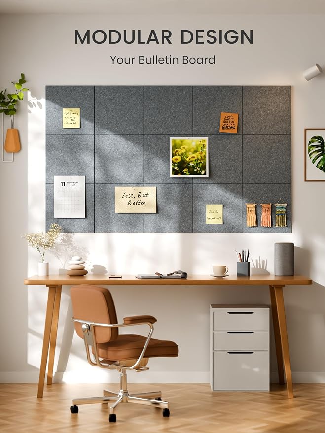 Bumusty Large Cork Board 36" x 24" Alternative - Image 6