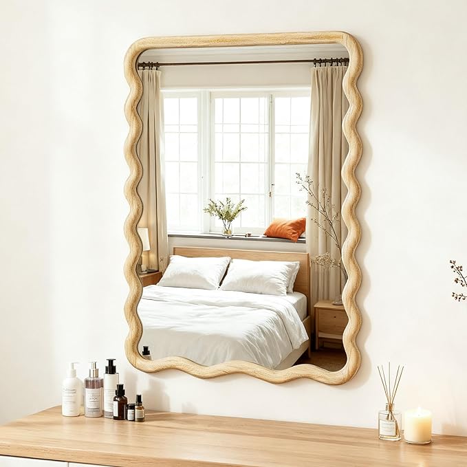 Wavy Mirror for Wall, for Bedroom, Living Room - Image 3