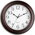 KECYET 14 Inch Wall Clocks Battery Operated Silent Non-Ticking Wall Clock by KECYETWALLCLOCK