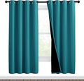 NICETOWN 100% Blackout Window Curtain Panels, Full Light Blocking Drapes by NICETOWN