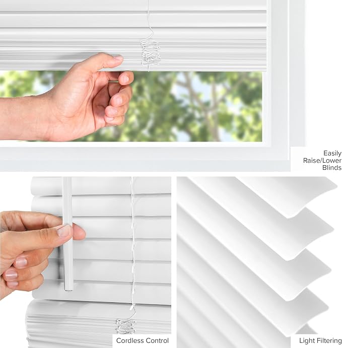 CHICOLOGY Mini Blinds for Indoor Windows – 31"W X 64"H, Kitchens & Apartments - Image 6