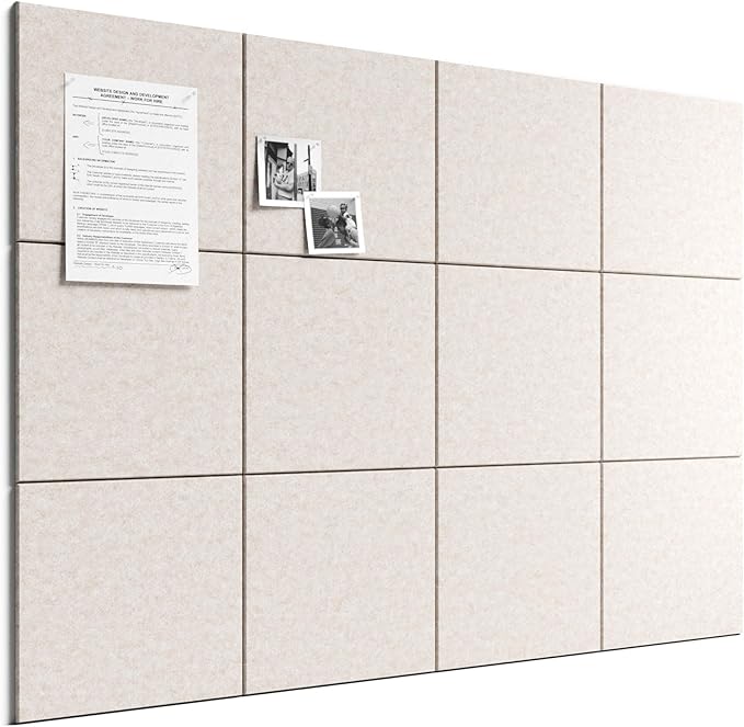 Bumusty Large Cork Board 48" x 36" Alternative by BUMUSTY