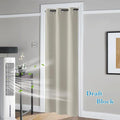 RYB HOME Temporary Doorway Curtains Blackout Privacy Room Divider Curtains by RYBHOME