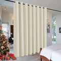 RYB HOME Privacy Room Divider Curtains Extra Wide Blackout Drapes Noise & Odor by RYBHOME
