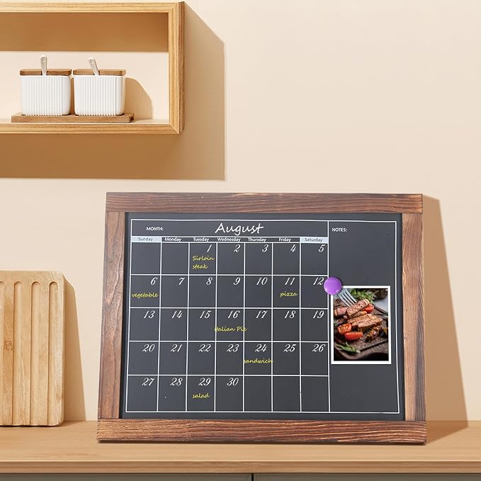 KOOLDE Chalkboard Calendar Magnetic Board Monthly Planning Board - Image 6