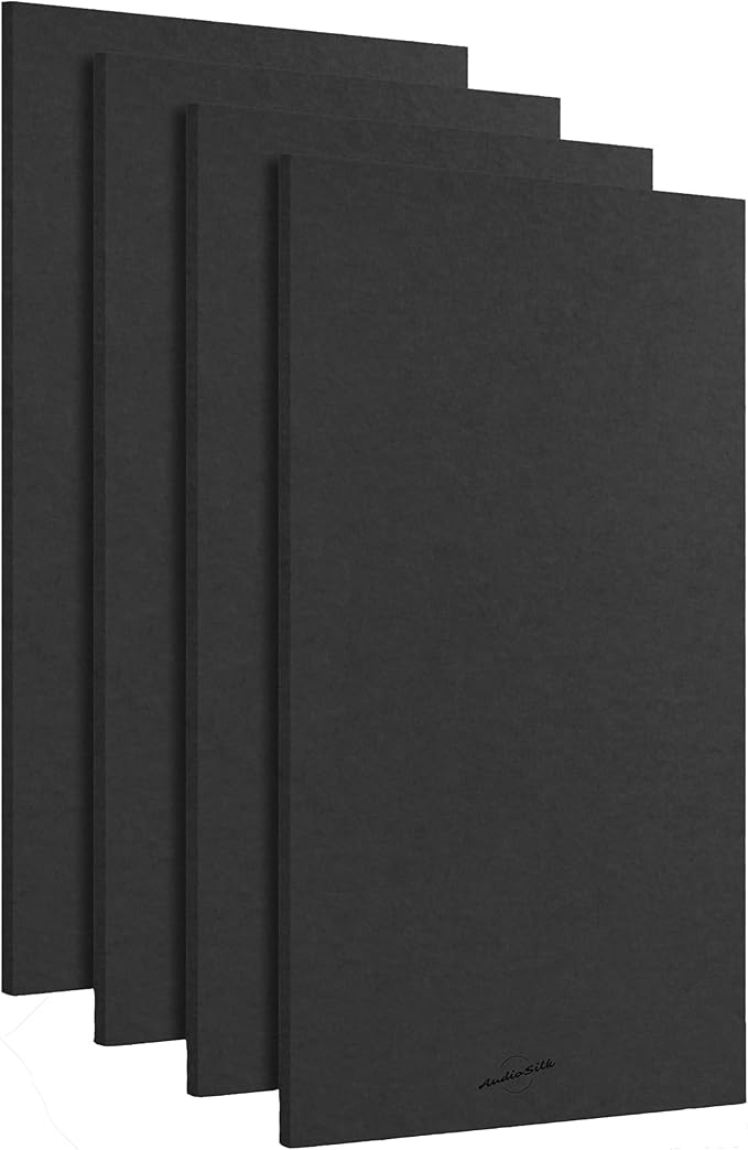 Acoustic Panels, 4 Pack ROOM KIT by AudioSilk