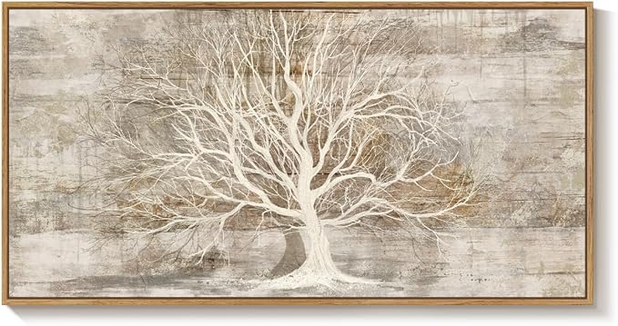Large Framed Tree of Life Wall Art - Image 9
