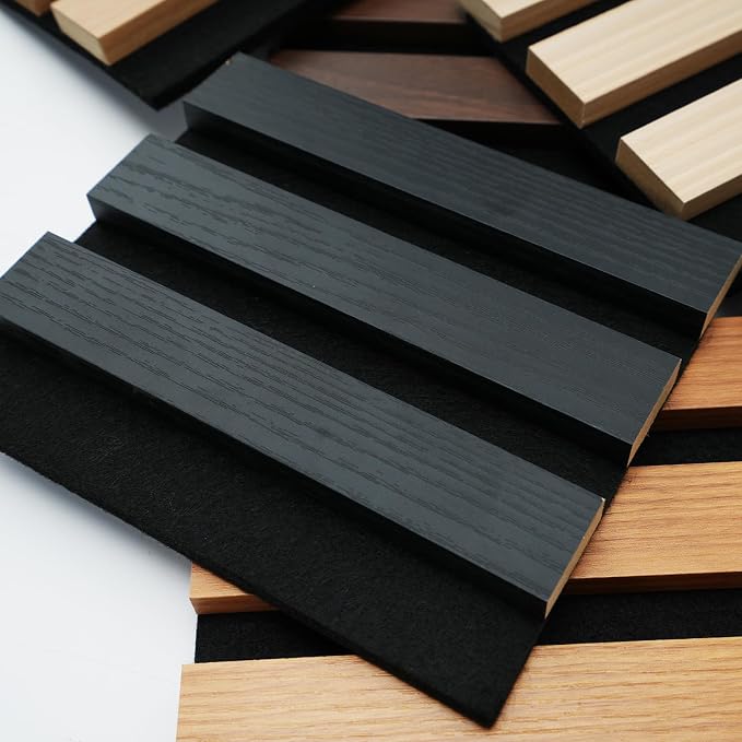 Art3d 6-Pack Acoustic Wood Slat Wall Panel Sample - Image 5