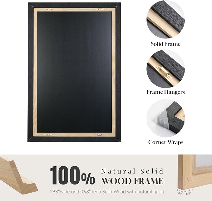 Large Framed Modern Luxury Large Wall Art - Image 7
