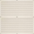 Wall Control Pegboard Rack Horizontal Metal Pegboard Garage Tool Storage Pack by Wall+Control