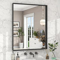 36"x 24" Black Bathroom Mirrors by Dimelax