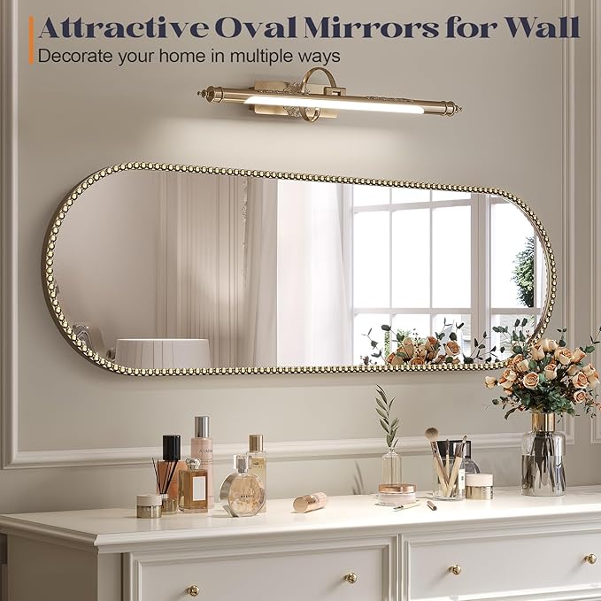 Champagne Bronze Bathroom Mirror - Image 4