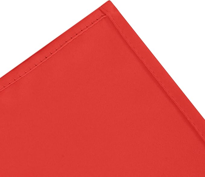 LEMOMO Blackout Curtains 38 x 54 inch/Bright Red Curtains Set of 2 - Image 7