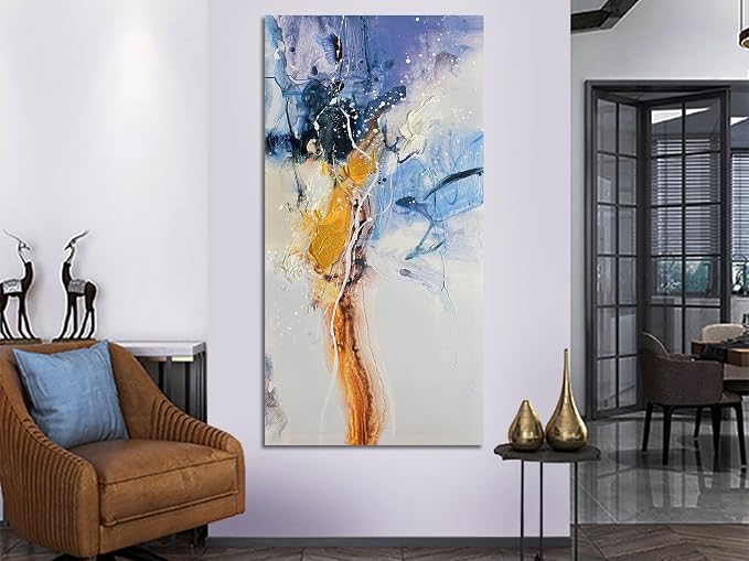Ardemy Large Abstract Wall Art 40"x20" - Image 3