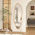 Irregular Full Length Mirror, Large Asymmetrical Wall Mirrors by TheiaMo
