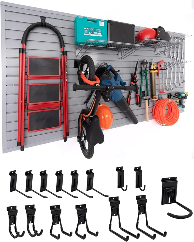 FRAYSCENT Slat Wall Paneling Garage Slat Wall Storage Systems Slatwall Panels by FRAYSCENT