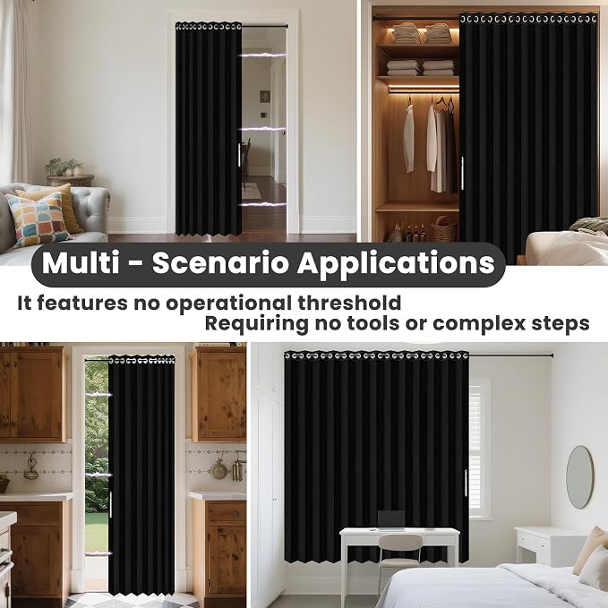AJAZZ Blackout Accordion Door - Image 6