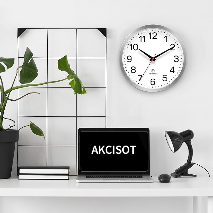 AKCISOT Atomic Wall Clock 12 Inch Clocks - Image 4
