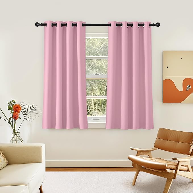 NICETOWN Room Darkening Short Curtain 54 inches Long by NICETOWN