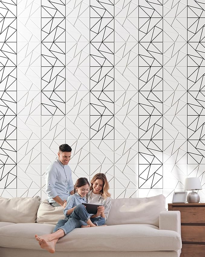22-Pack Felt Acoustic Panels, Peel & Stick Sound Proof Foam Panels - Image 7