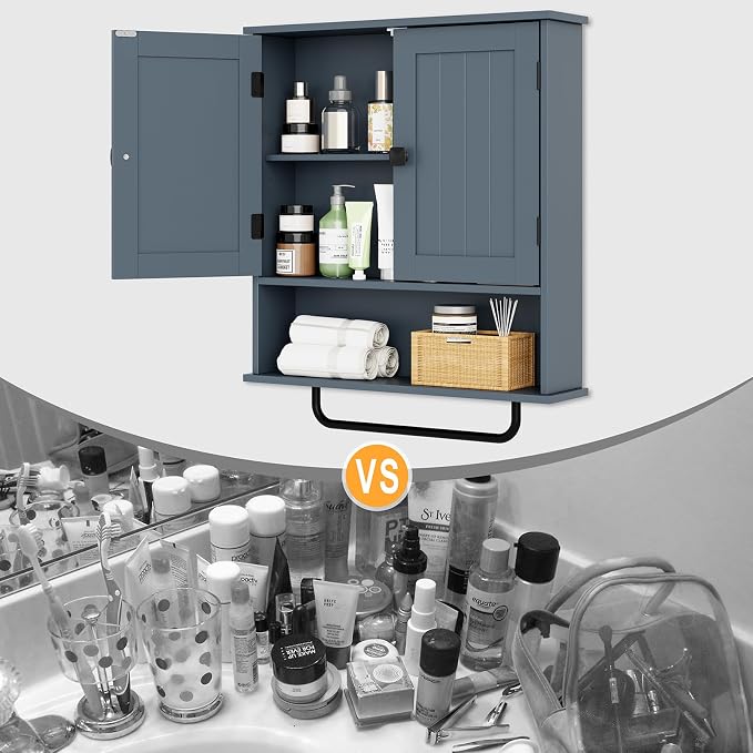 RRX Bathroom Cabinet Wall Mounted Medicine Cabinets - Image 5