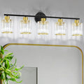Crystal Bathroom Light Fixtures, Bathroom Lighting Fixtures Over Mirror by Kvhiiw