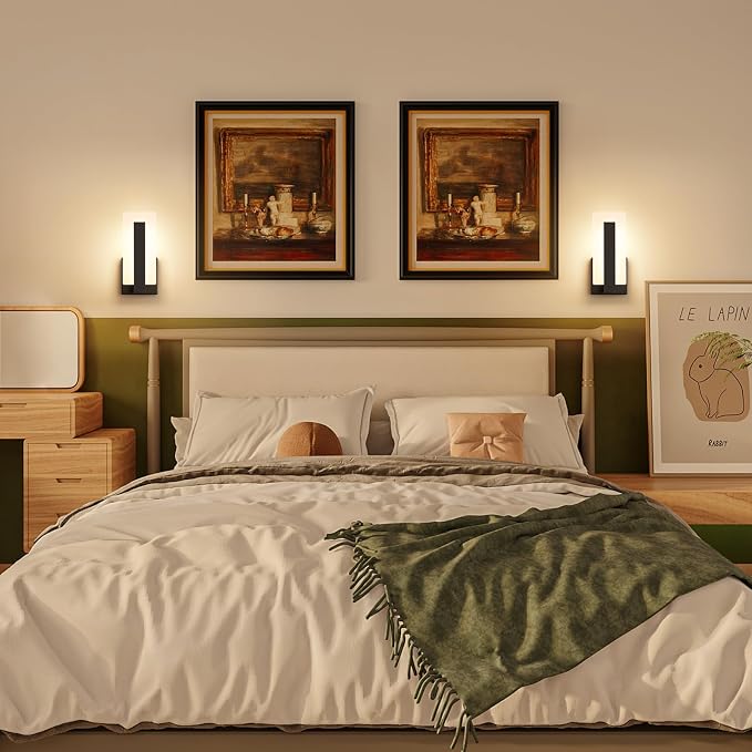 Joosenhouse Modern LED Wall Sconce Dimmable Wall Mounted Lamp Set of 2 - Image 6