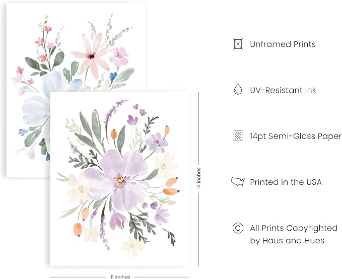 HAUS AND HUES Botanical Prints - Image 2