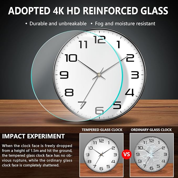 Modern Wall Clocks Battery Operated - Image 5
