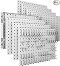 Spampur Peg Board, 8 Pack Metal Pegboard Panels by Spampur