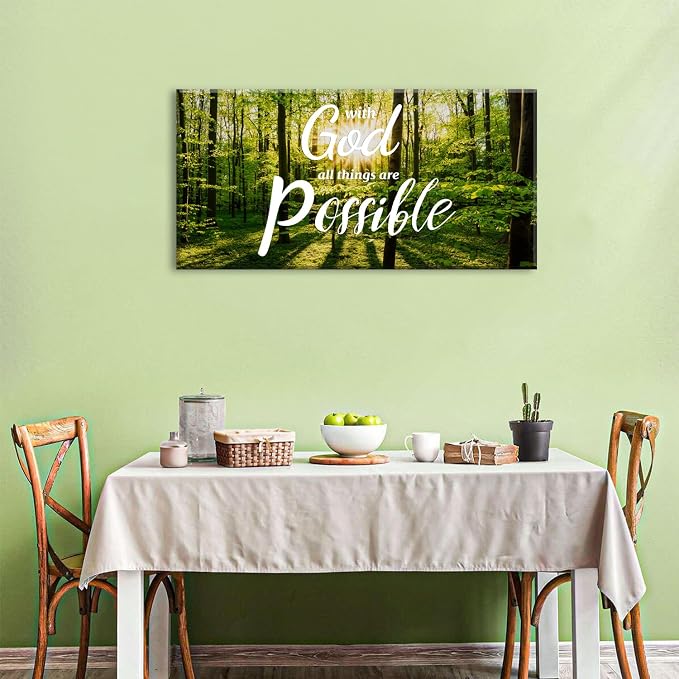 Christian Wall Decor Bible Verse Wall Art - Image 5