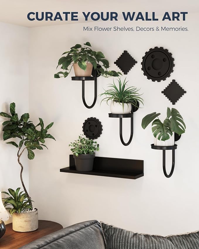 Bamworld Hanging Planters for Indoor Plants Wall Plant Holder Plant Hanger - Image 6