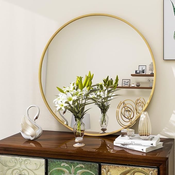 VooBang Gold Round Mirror - Image 6