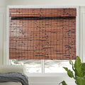 Letau No Drill No Tools Cordless Wood Window Shades Blinds, Bamboo Light by LETAU
