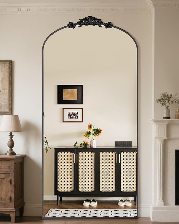 Antok Arched Full Length Mirror, Full Body Mirrors - Image 2