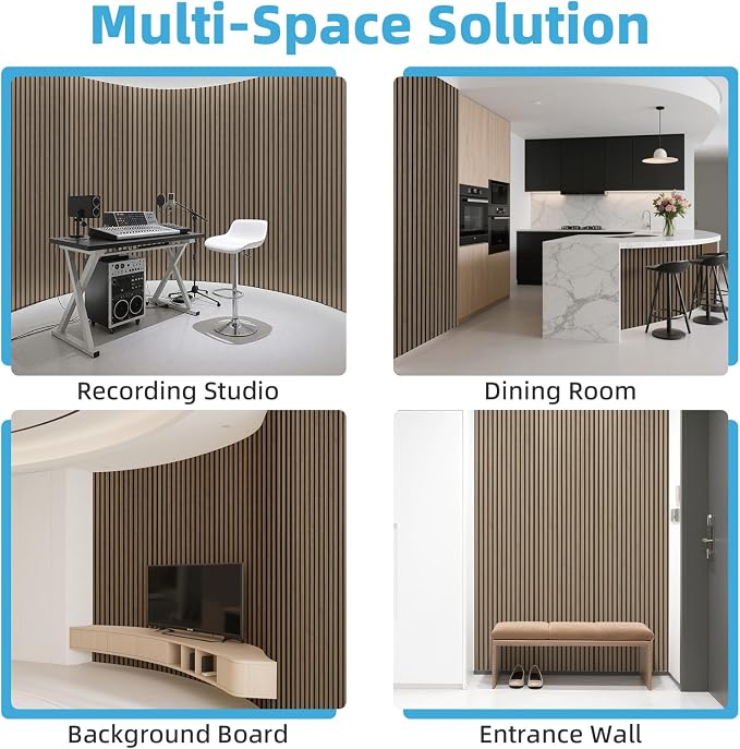 Art3d 1-Pack Acoustic Wood Slat Wall Panel - Image 9