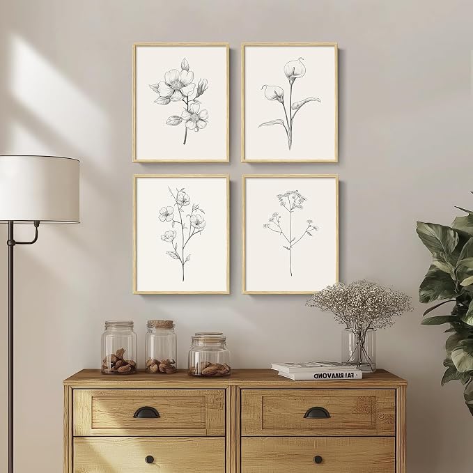Framed Botanical Wall Art for Bathroom - Image 8