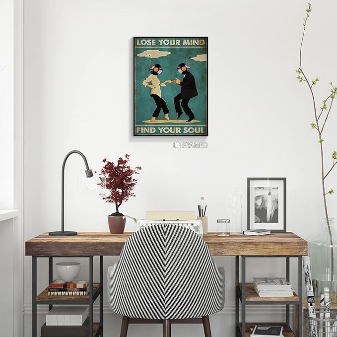 Vintage Classic Movie posters for room aesthetic Spiritual Quotes Lose Your - Image 6
