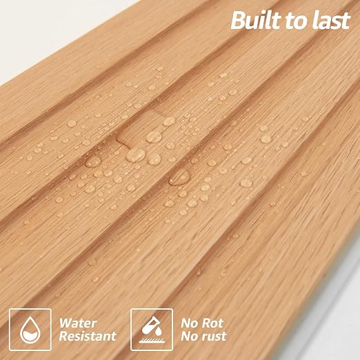 Art3d WPC Slat Wall Panels, Living Room - Image 8