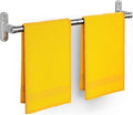 Powools Brushed Nickel Towel Rack by Powools