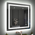 LOAAO 40"X38" LED Bathroom Mirror by LOAAO